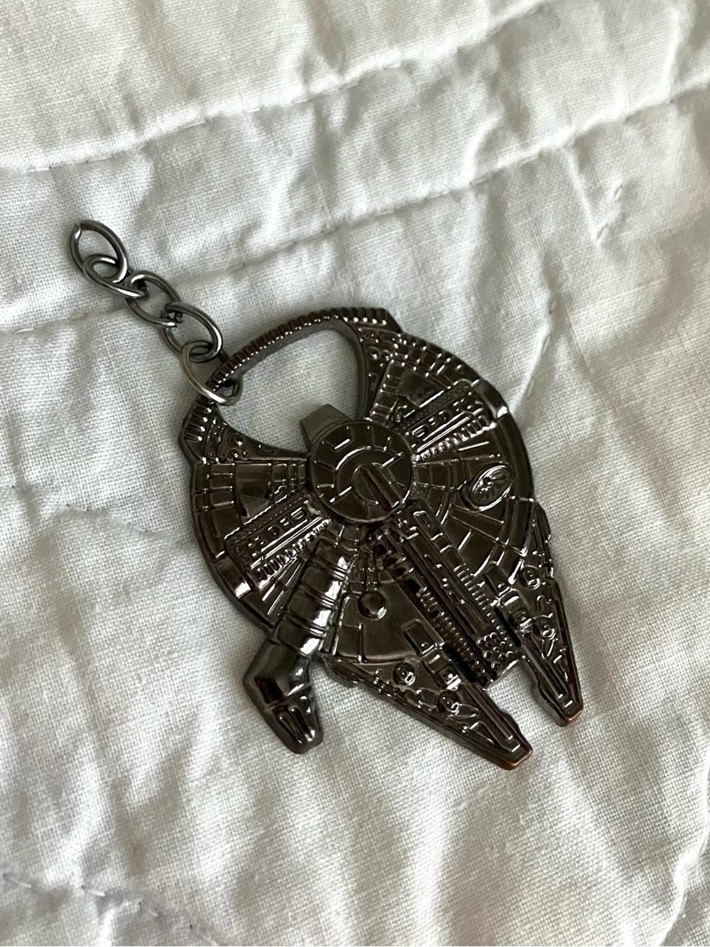 Star Wars Millennium Falcon Metal Keychain Bottle Opener